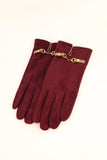 *Kylie Gloves - Damson Gloves Powder 
