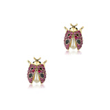 *Ladybird Stud Earrings Earrings Bill Skinner One Size Gold 