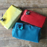 The fabulous Large Velvet Box Bag with Sparkly Insect Pin in  by Sixton London at Voluptuous Vintage