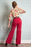 **Melissa Rose High Waisted Pants Trousers Voluptuous Vintage 