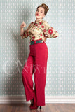 **Melissa Rose High Waisted Pants Trousers Voluptuous Vintage 