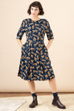**Meredith Leaping Leopards Dress Dress Emily & Fin 