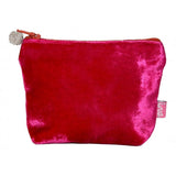 The fabulous Mini Silk Velvet Coin Purse in Hot Pink by Lua at Voluptuous Vintage
