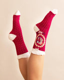 The fabulous Monogrammed Bamboo Socks C in  by Powder at Voluptuous Vintage