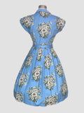 *Oops-A-Daisy Connie Shirt Dress Voluptuous Vintage 