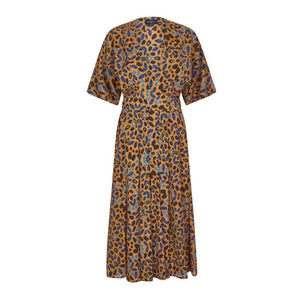 The fabulous Quinn Beetle Print Dress in  by Bright & Beautiful at Voluptuous Vintage