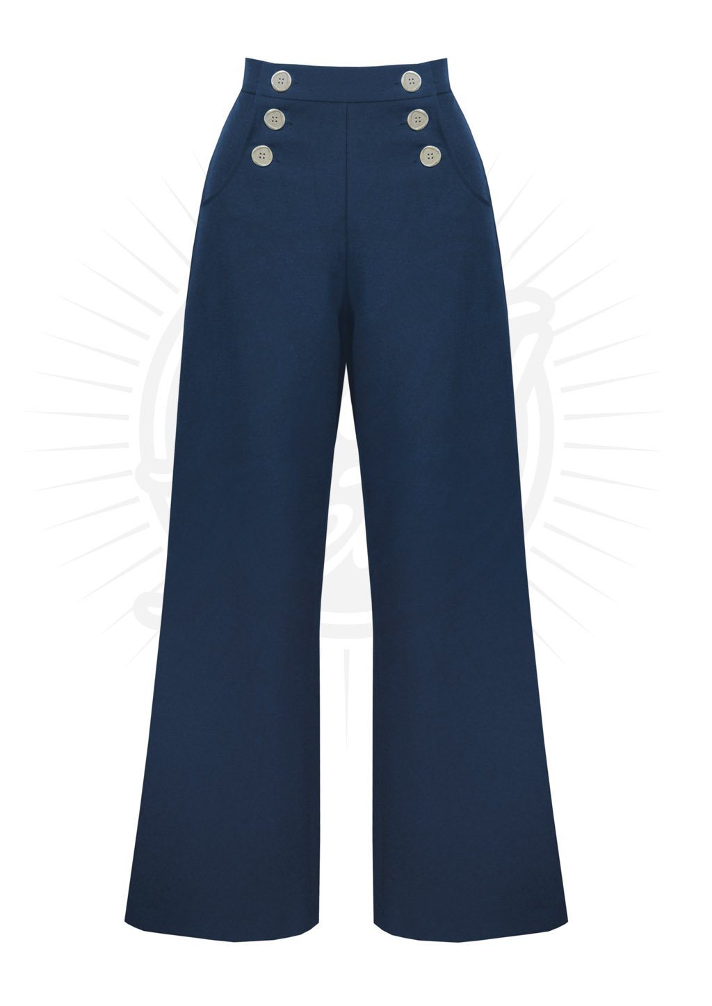 Sailor Wide Leg Trousers  MS Collection  MS