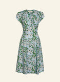 **Rita Apple Blossom Dress Dress Palava Blue Audrey 