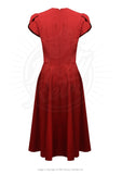 The fabulous Rowena Swing Dress in  by Pretty Retro at Voluptuous Vintage