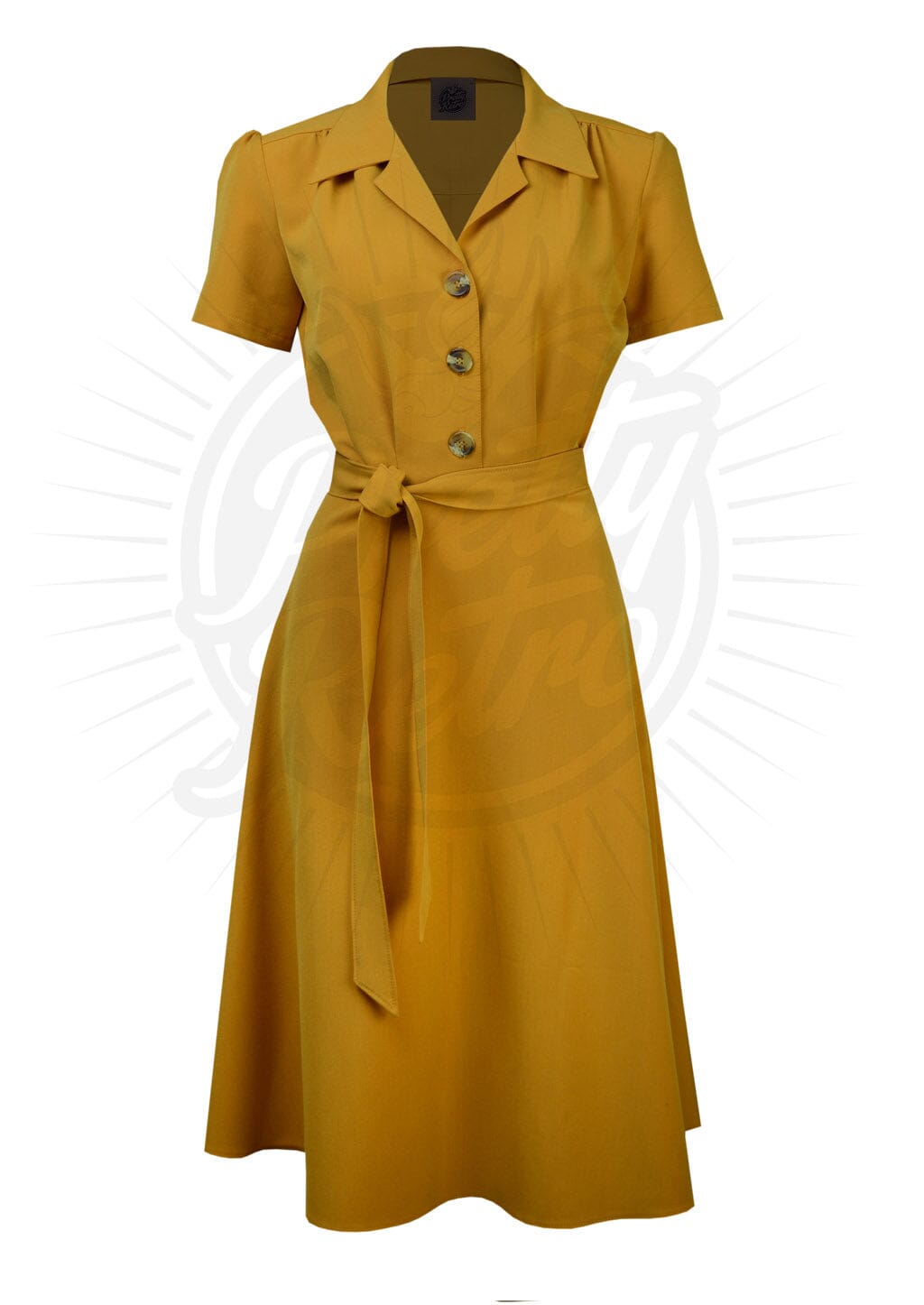 Sandra 40s Shirt Dress Voluptuous Vintage Sandra 40s Shirt Dress Voluptuous Vintage