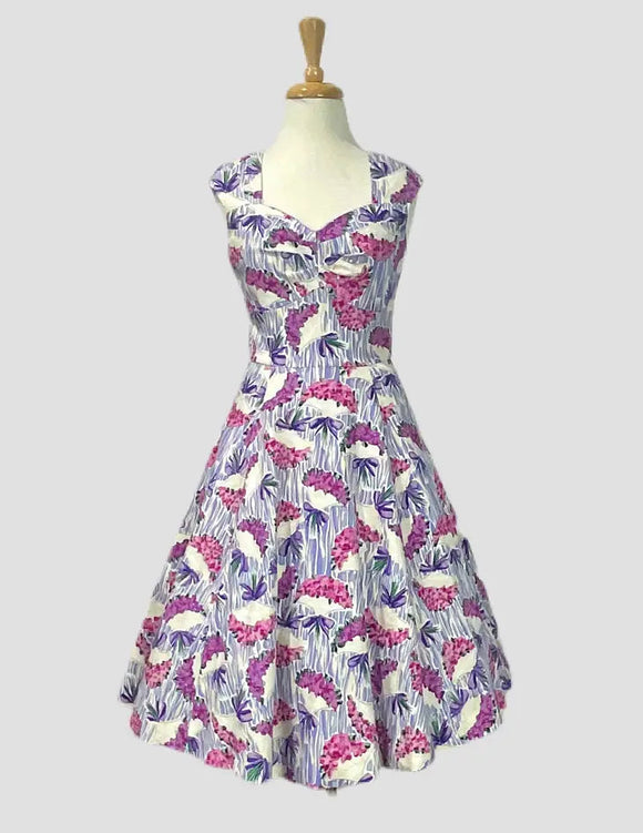 **Stella Victorian Violets Dress Dress Retrospec`d Violet Audrey 