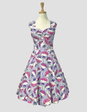 **Stella Victorian Violets Dress Dress Retrospec`d Violet Audrey 