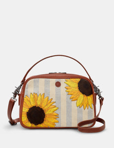 **Sunflower Bloom Multiway Bag Handbag Yoshi Brown 