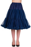 The fabulous Supersoft Full 26" Petticoat in Navy / XS-M by Banned Retro at Voluptuous Vintage