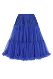 Supersoft Full 26" Petticoat Petticoat Banned Retro Royal Blue XS-M 