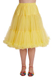 Supersoft Full 26" Petticoat Petticoat Banned Retro Yellow XS-M 