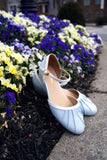 The fabulous Susie Leather Flats in  by Charlie Stone at Voluptuous Vintage