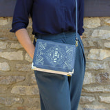 /The Great Gatsby Art Deco Book Crossbody Handbag Small Bag Well Read Company 