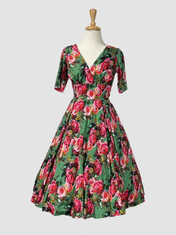 *Valentina Olive Garden Dress Dress Retrospec'd Multi Audrey 
