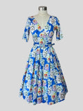 **Valentina Perfect Peony Dress Dress Retrospec'd Blue Audrey 