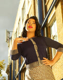 The fabulous Vera Sparkly Organic Cardigan in  by Palava at Voluptuous Vintage