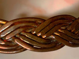 Vintage Copper Hammered Bangle Vintage Bracelet Authentic Vintage 